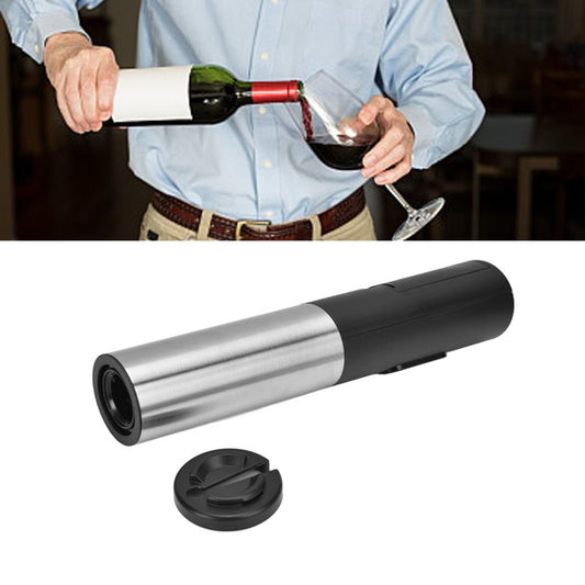 Abridor de Vinhos Saca Rolhas Elétrico Automático Inox