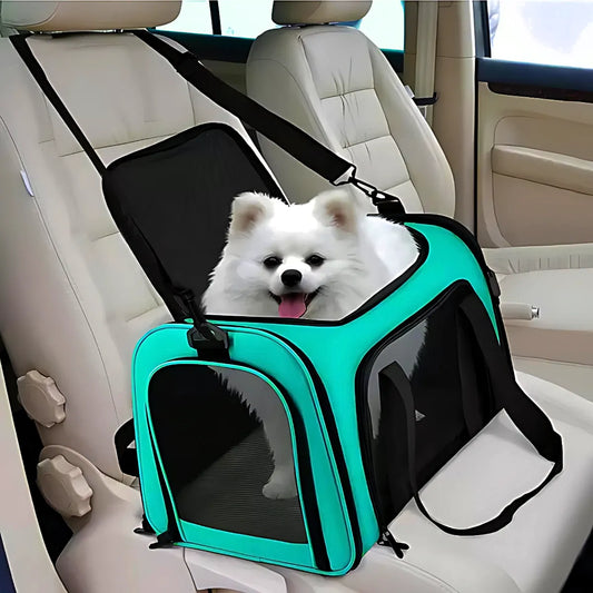 Bolsa De Viagem Para Transporte Pet - Verde