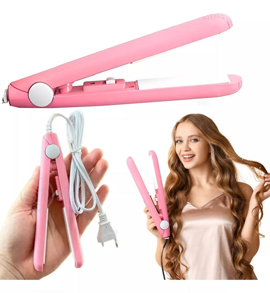 Mini Chapinha Prancha De Cabelo Portátil Compacta bi 110v 220v